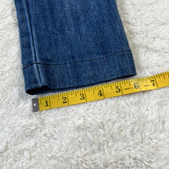 G-Tton Denim High waist sailor button front jeans, size 9 - Picture 6 of 11